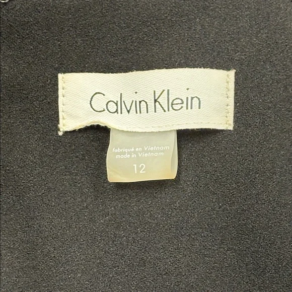 Calvin Klein Mini Sleeveless Black Dress - Picture 8 of 9